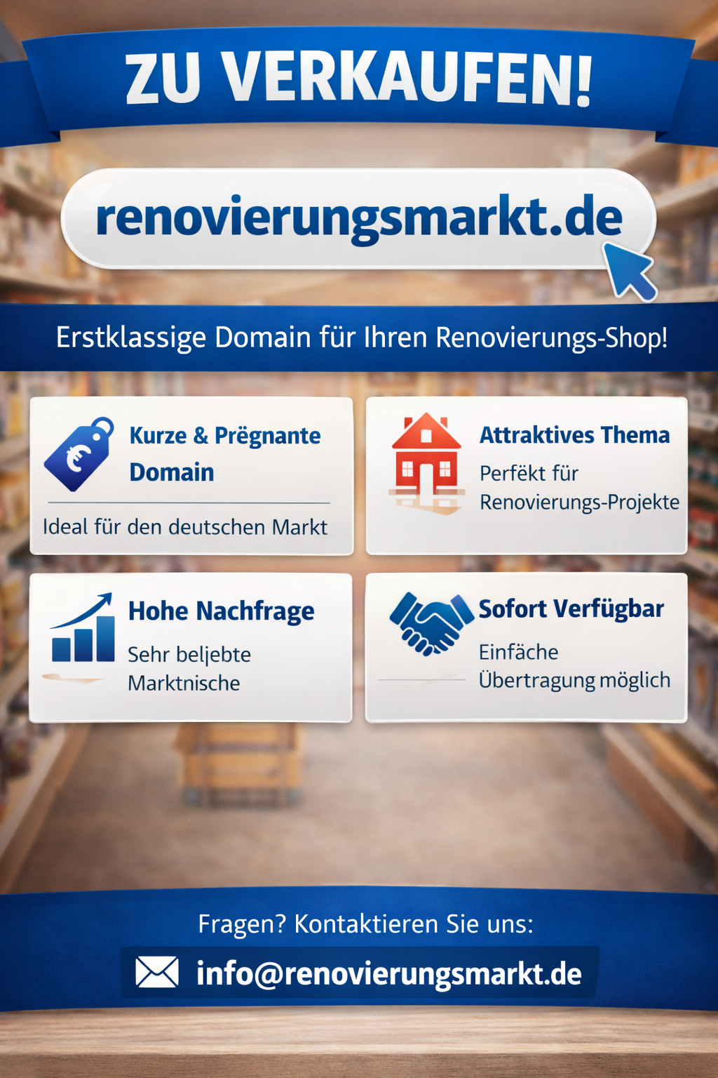 Domain zu verkaufen